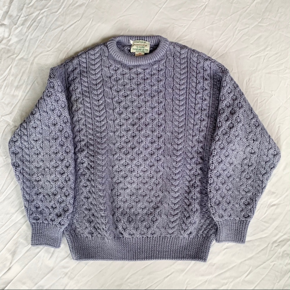 100% Wool Irish Sweater